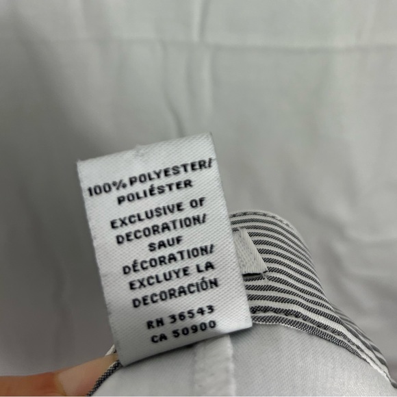 Izod Golf Classix Striped Skort Sz 4 - Picture 6 of 7